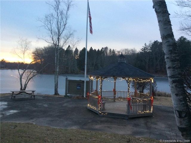 34 Clubhouse Dr Unit 23C, Woodbury, CT 06798 - dock with a gazebo