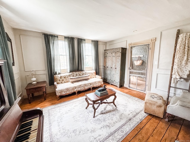 49 Bennett Pond Rd, Canterbury, CT 06331 - living area with hardwood / wood-style flooring
