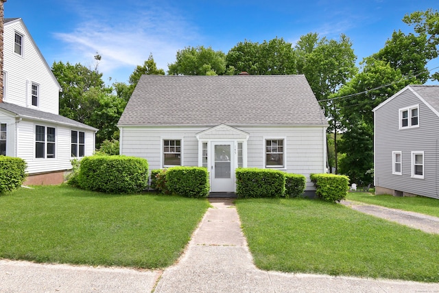 145 Westminster St, Hamden, CT 06518 - view of front of property featuring a front lawn and roof with shingles