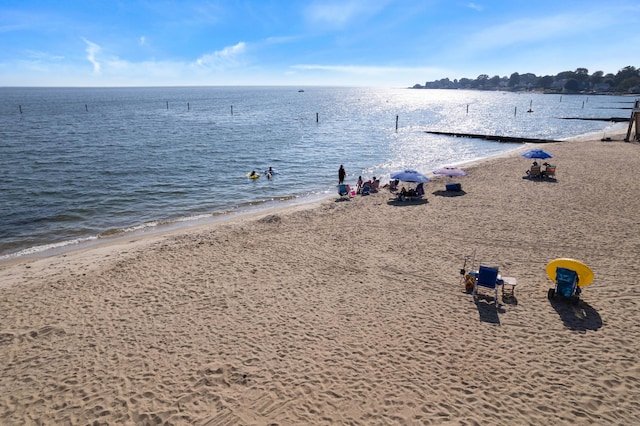 74 Chalker Beach Rd, Old Saybrook, CT 06475 - water view with nearby beach