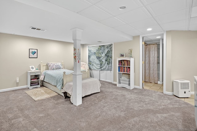 49 Bear Hills Rd, Newtown, CT 06470 - carpeted bedroom featuring recessed lighting and baseboards