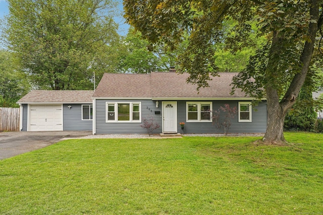 288 Robbins Ave, Newington, CT 06111 - view of front facade featuring driveway, an attached garage, and a shingled roof