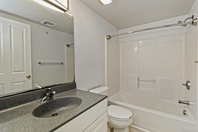 3250 Fairfield Ave Apt 302, Bridgeport, CT 06605 - bathroom featuring toilet, vanity, and bathtub / shower combination