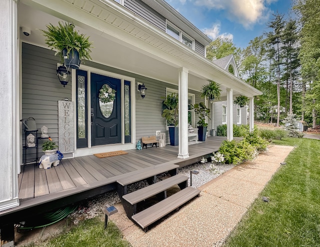 130 Wildewood Run, Bristol, CT 06010 - property entrance with a porch and a surveillance system