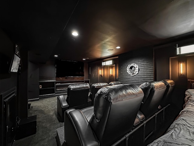 130 Wildewood Run, Bristol, CT 06010 - cinema with carpet flooring and recessed lighting