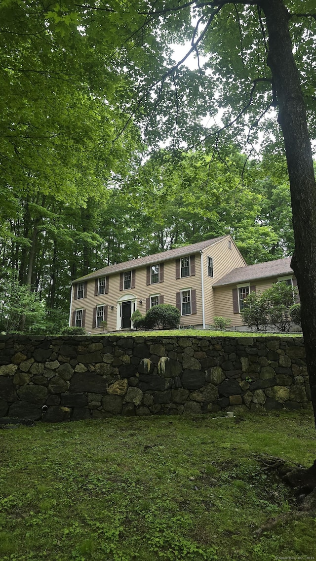 15 Packer Brook Rd, Redding, CT 06896 - view of front of home