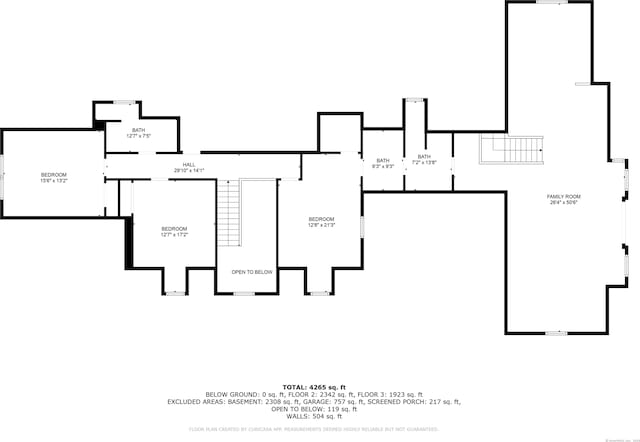 207 Great Pond Rd, Simsbury, CT 06070 - view of property floor plan
