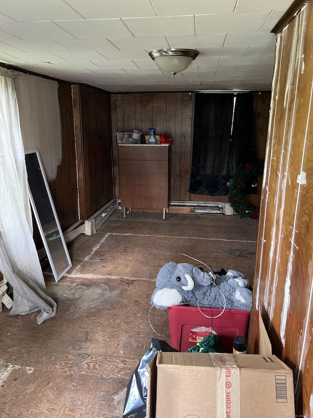 1100 Plainfield Pike, Sterling, CT 06373 - interior space featuring wooden walls