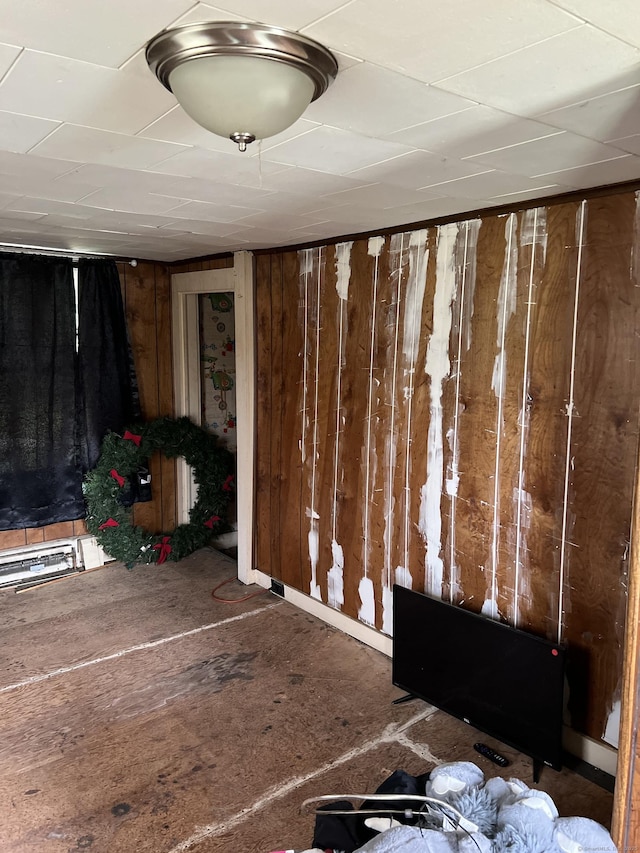 1100 Plainfield Pike, Sterling, CT 06373 - interior space with wooden walls