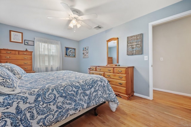 8 Brookview Ct, Bethel, CT 06801 - bedroom featuring light wood-style flooring, baseboards, and ceiling fan