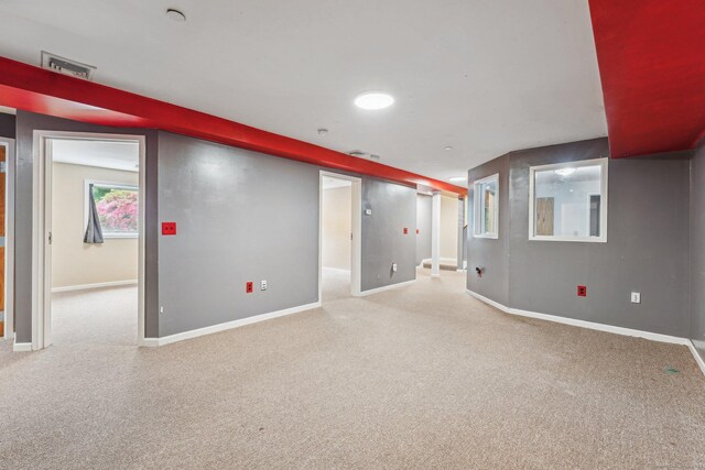 81 Edward St, Newington, CT 06111 - basement featuring carpet floors and baseboards