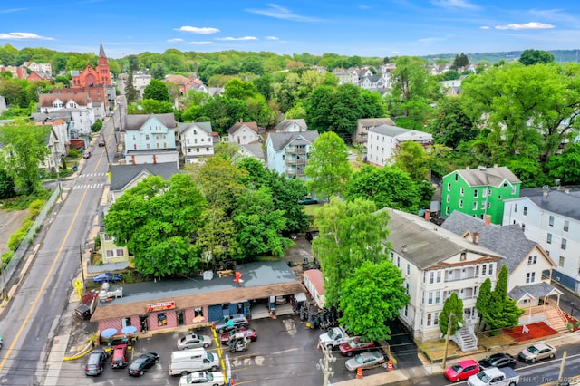 915 S Main St, Waterbury, CT 06706 - drone / aerial view
