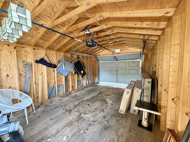 108 Dartmouth St, Torrington, CT 06790 - garage featuring a garage door opener