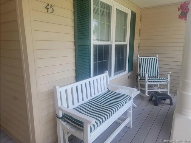 45 Kuhr Dr, Southington, CT 06489 - deck with covered porch