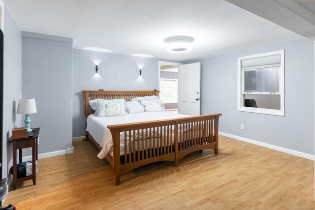 27 Pleasant Valley Rd, Barkhamsted, CT 06063 - bedroom with light wood-type flooring and baseboards
