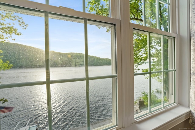 1 Shady Knls, Danbury, CT 06811 - doorway to outside featuring a water view