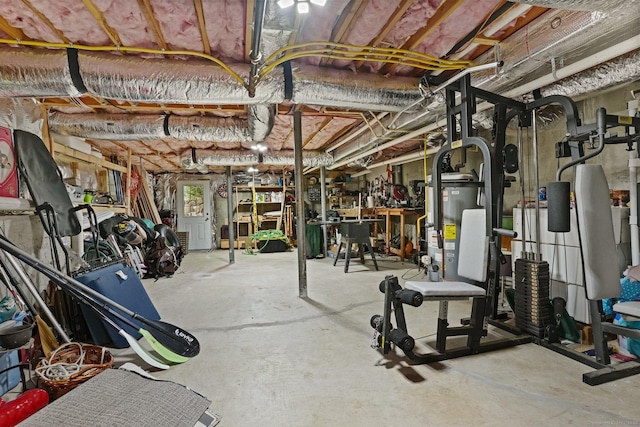 1 Shady Knls, Danbury, CT 06811 - unfinished basement featuring water heater