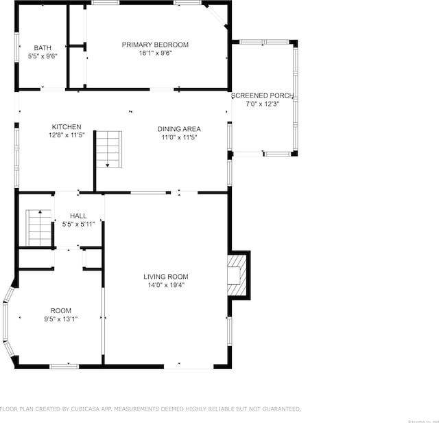 75 W Shore Rd, Ellington, CT 06029 - room layout