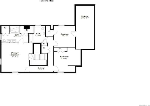 33 Carrington Dr, Stamford, CT 06831 - view of floor plan / room layout
