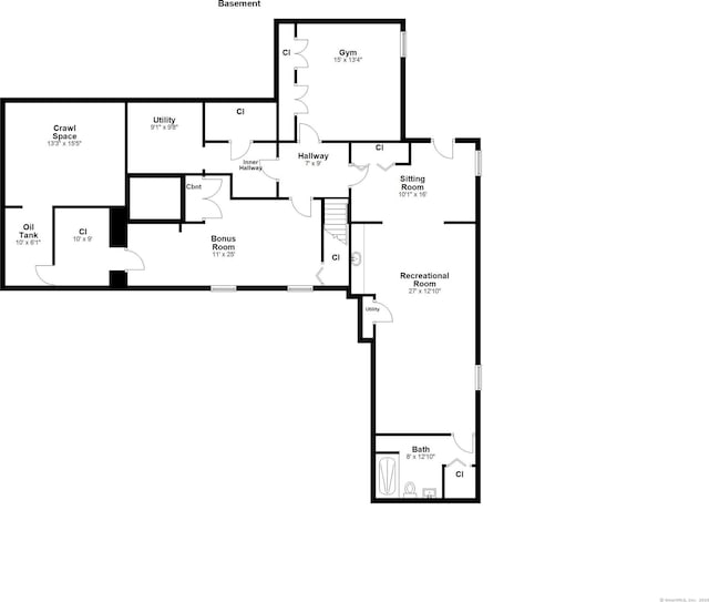 33 Carrington Dr, Stamford, CT 06831 - view of floor plan / room layout