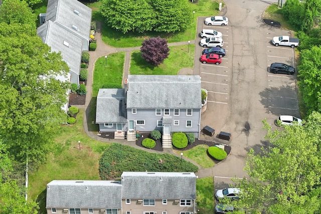 drone / aerial view