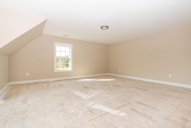 2 Stratton Farms Rd, Suffield, CT 06093 - bonus room featuring vaulted ceiling and baseboards