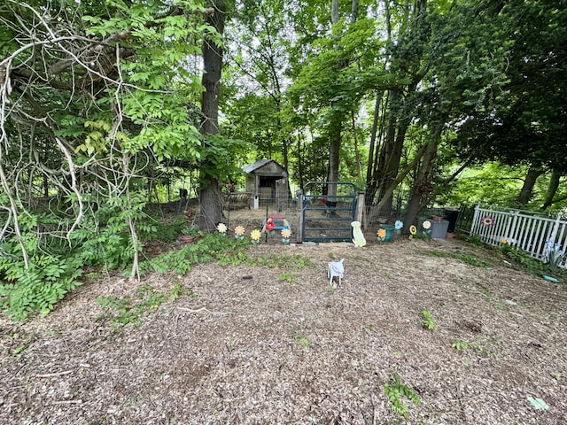 23 Old Mill Rd, Clinton, CT 06413 - view of yard with exterior structure and an outdoor structure