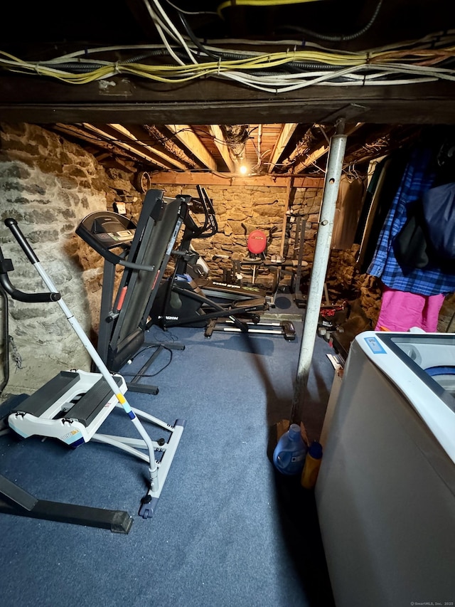 23 Old Mill Rd, Clinton, CT 06413 - view of workout area