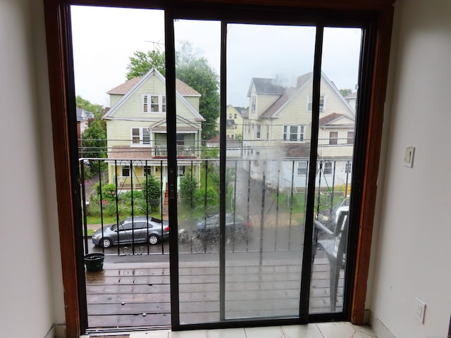 110 Bond St Unit 5B, Hartford, CT 06114 - doorway with plenty of natural light