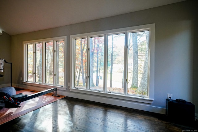 8 Bruce Ln, Avon, CT 06001 - exercise room with wood finished floors and baseboards