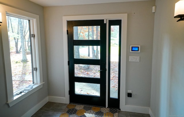 8 Bruce Ln, Avon, CT 06001 - entrance foyer featuring healthy amount of natural light and baseboards