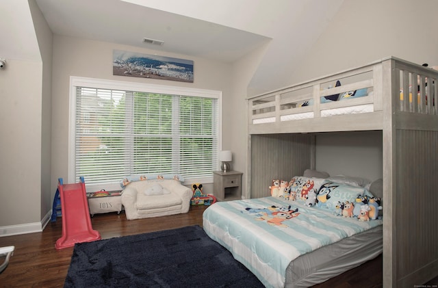 78 Copper Square Dr Unit 78, Bethel, CT 06801 - bedroom featuring wood finished floors, baseboards, and vaulted ceiling