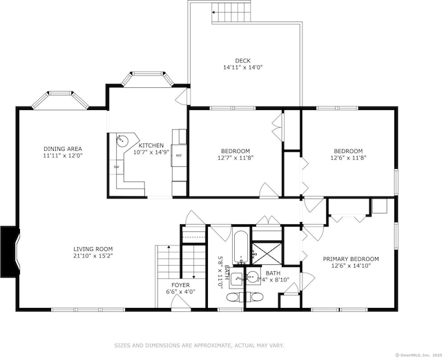90 Akbar Rd, Stamford, CT 06902 - floor plan / room layout