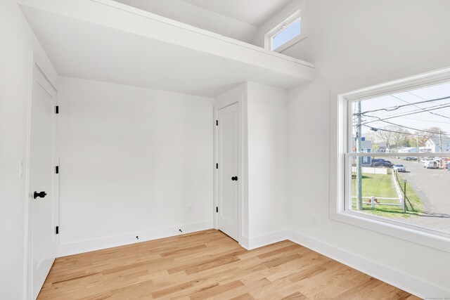 119 Melba St, Milford, CT 06460 - spare room featuring light wood-style floors and baseboards