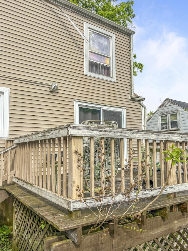 6 Peach St, Waterbury, CT 06708 - view of wooden deck