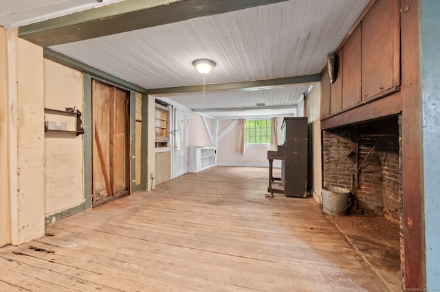 3 Indian Hill Ave, Portland, CT 06480 - below grade area featuring light wood-style floors