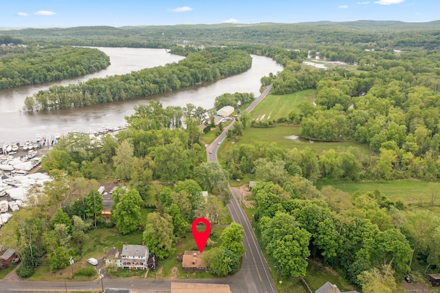 3 Indian Hill Ave, Portland, CT 06480 - aerial view of a nearby body of water and a forest