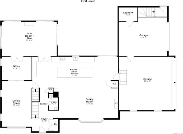 22 Fox Run, Wilton, CT 06897 - property floor plan