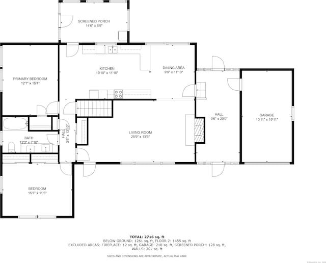 74 Belmont St, New Britain, CT 06053 - room layout
