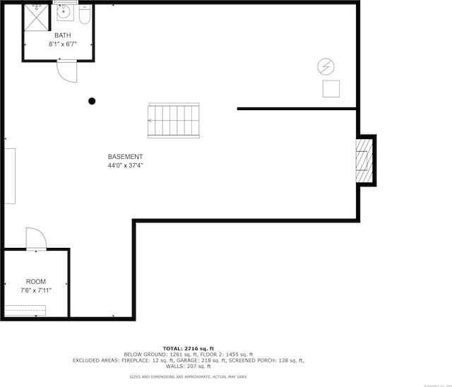 74 Belmont St, New Britain, CT 06053 - room layout