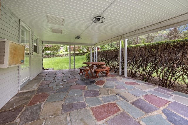 27 Hickory St, Plymouth, CT 06786 - view of patio / terrace with outdoor dining area and cooling unit