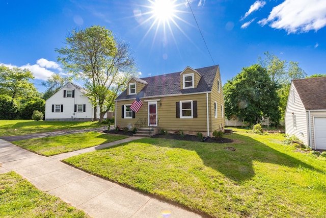 12 Pleasant Dr, Hamden, CT 06514 - cape cod-style house with a front yard