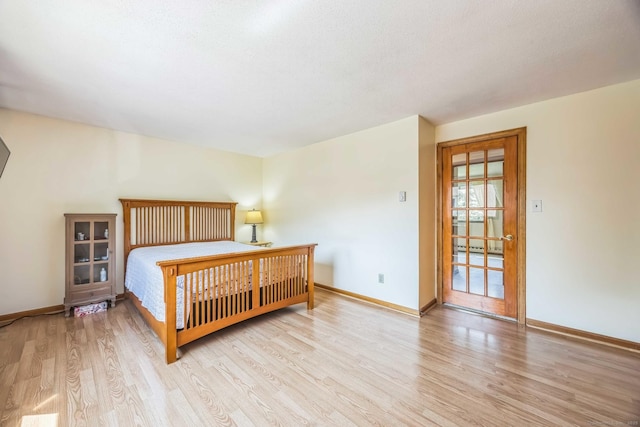 757 Lake Ave Apt 3, Bristol, CT 06010 - bedroom featuring light wood-style floors and baseboards