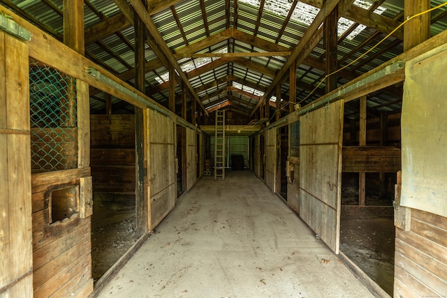 view of stable
