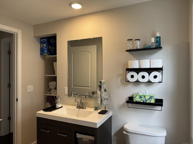 14 Russell St, Hamden, CT 06517 - bathroom featuring vanity and toilet