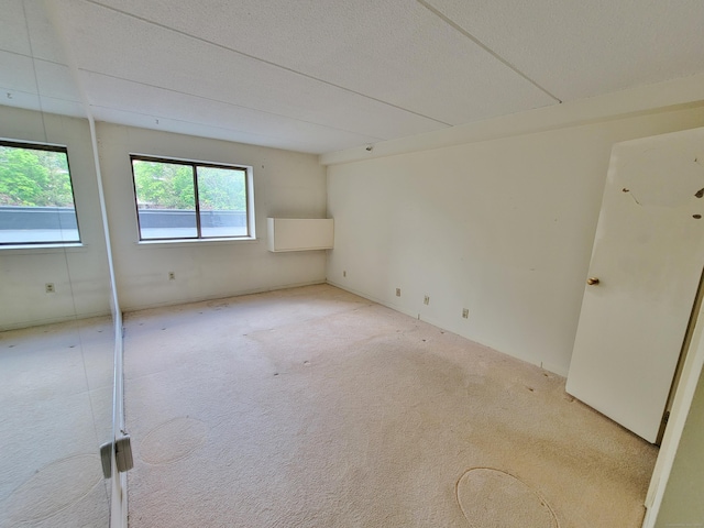 143 Hoyt St Apt 1F, Stamford, CT 06905 - carpeted empty room featuring a textured ceiling