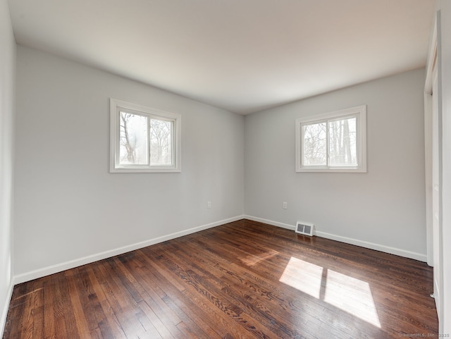 37 Austin Rd, Durham, CT 06422 - empty room with baseboards and dark wood finished floors
