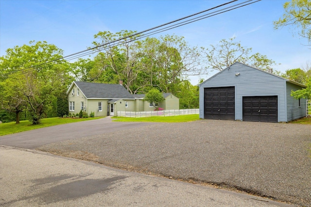 123 Kennerson Reservoir Rd, Ashford, CT 06278 - view of detached garage