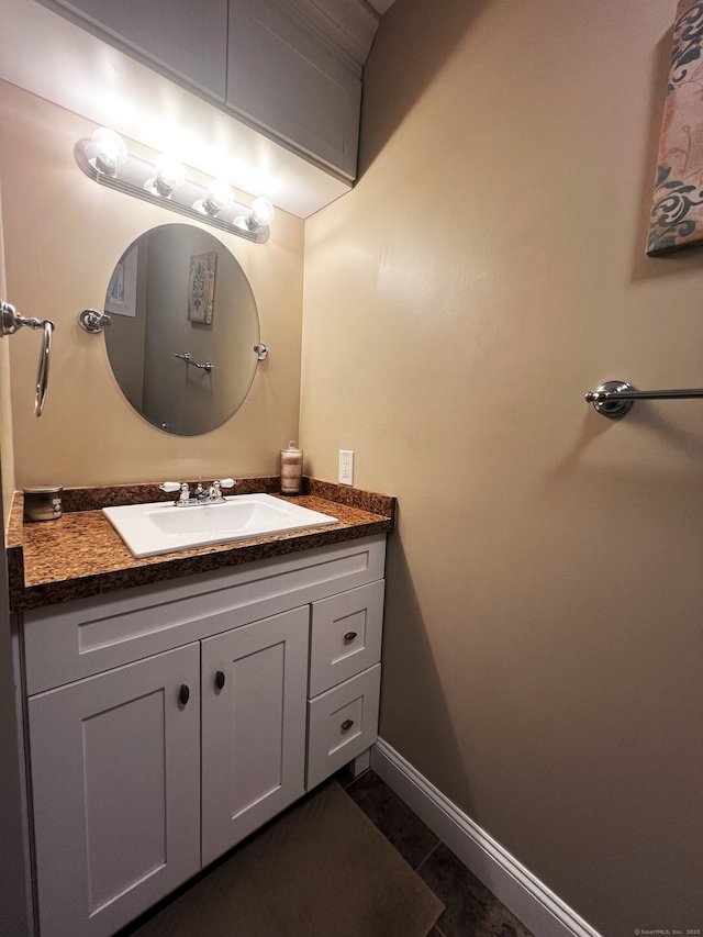 41 Secret Lake Rd, Canton, CT 06019 - bathroom featuring vanity and baseboards