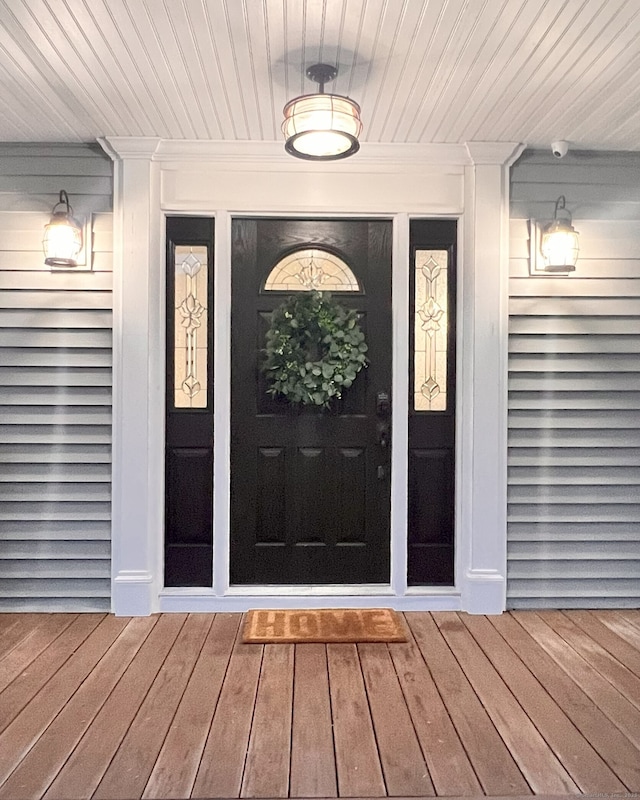 41 Secret Lake Rd, Canton, CT 06019 - view of doorway to property